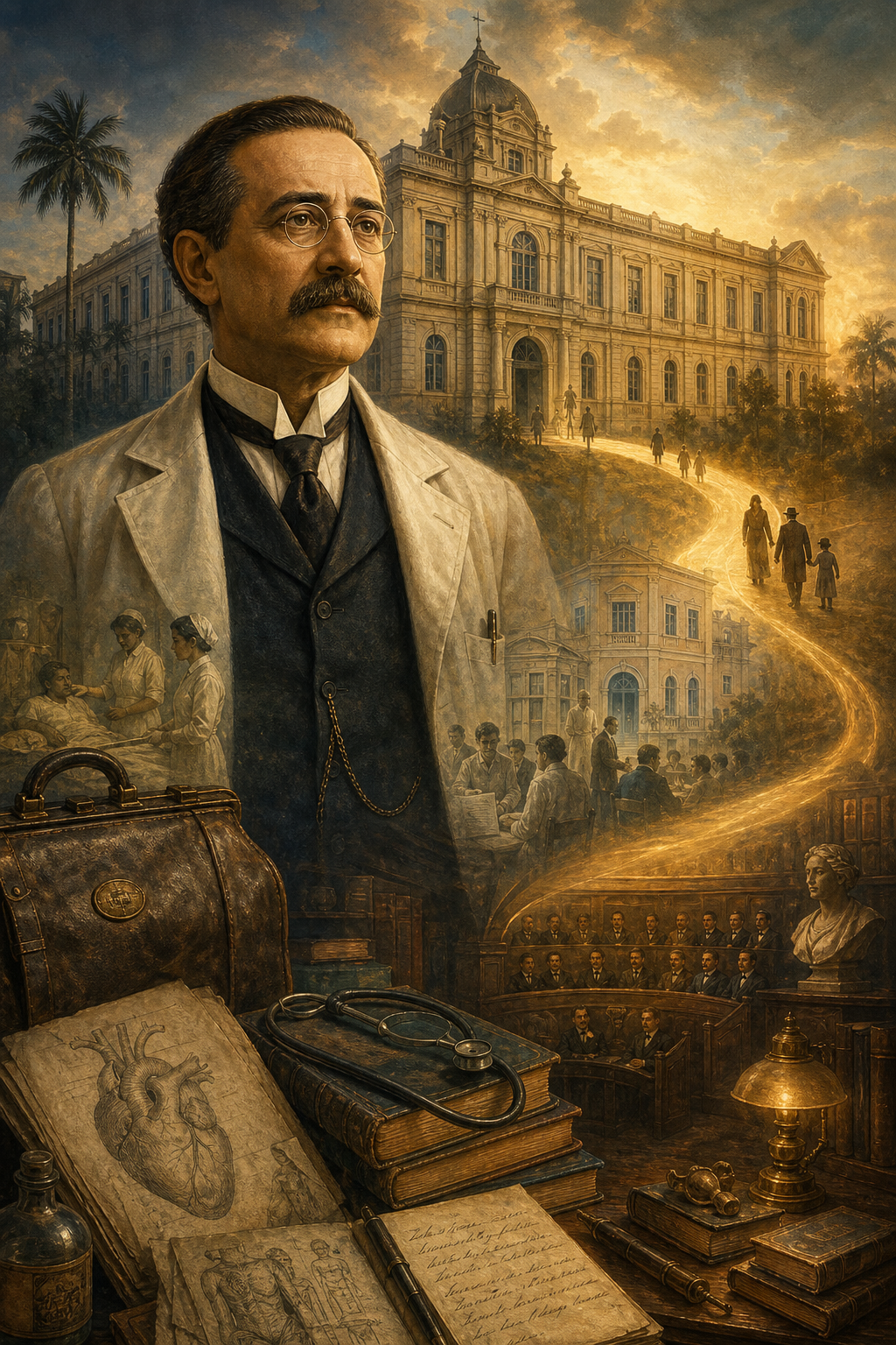 AUGUSTO LEITE UM VISIONÁRIO DA MEDICINA SERGIPANA