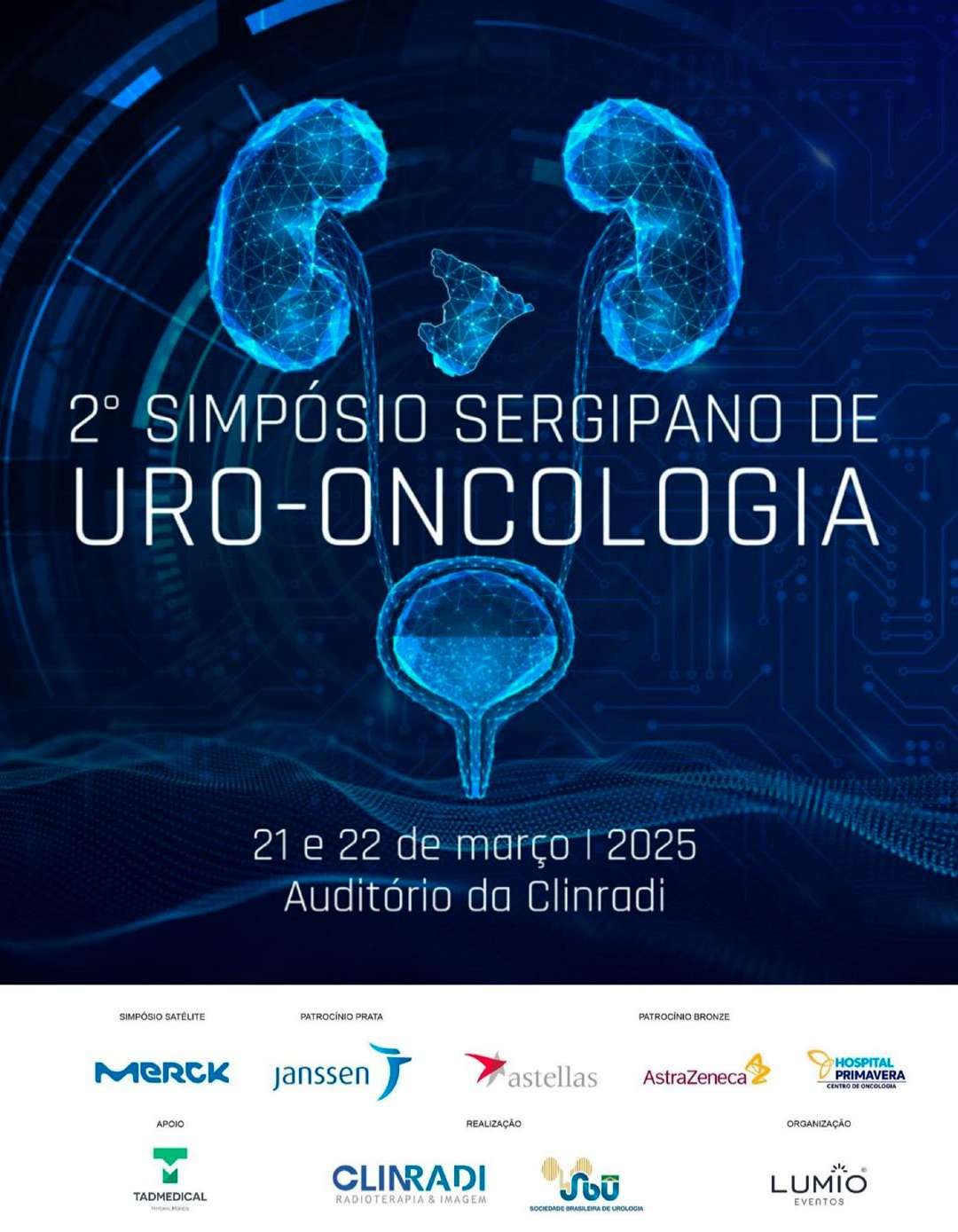 Cartaz do 2º Simpósio Sergipano de Uro-Oncologia