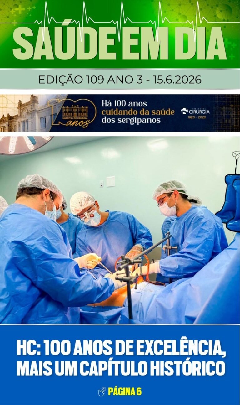 Capa da edição 109 da Revista Saúde em Dia
