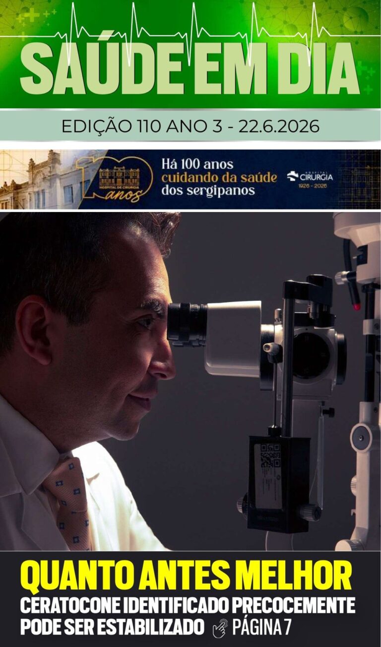 Capa da edição 110 da Revista Saúde em Dia