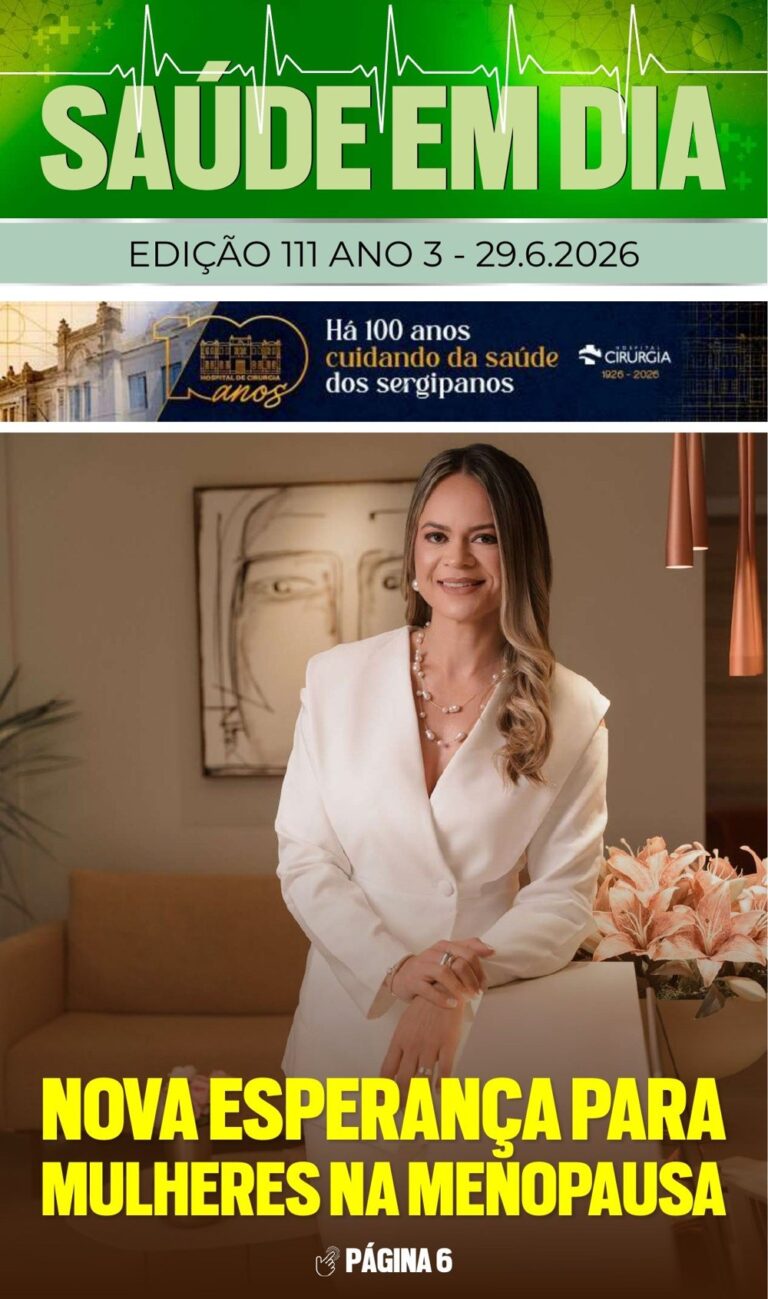 Capa da edição 111 da Revista Saúde em Dia
