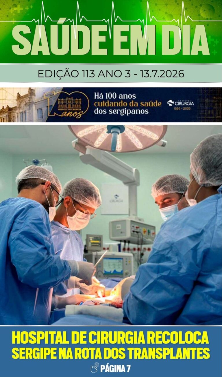 Capa da edição 113 da Revista Saúde em Dia