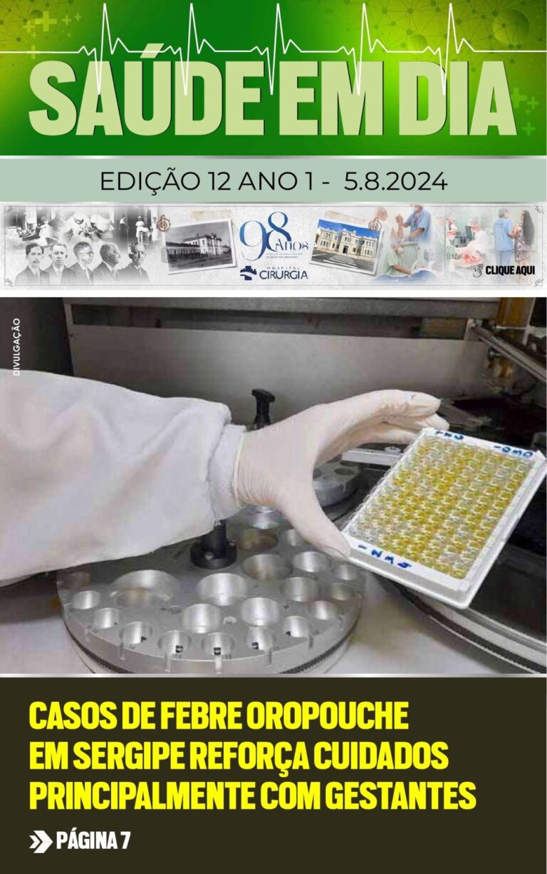 Capa da edição 12 da Revista Saúde em Dia