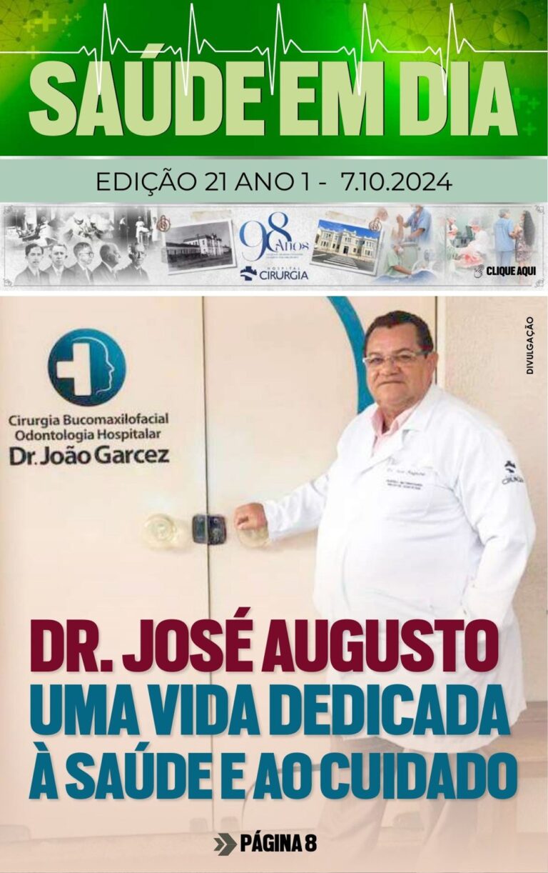 Capa da edição 21 da Revista Saúde em Dia
