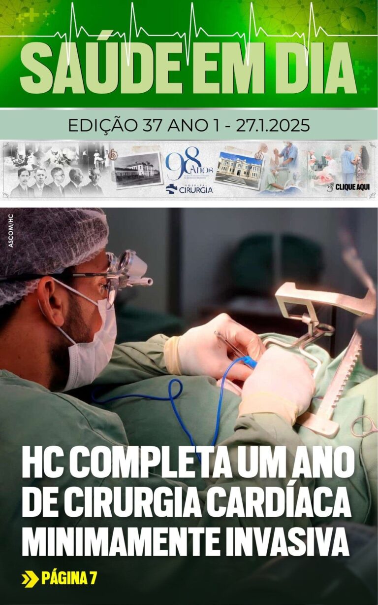 Capa da edição 37 da Revista Saúde em Dia