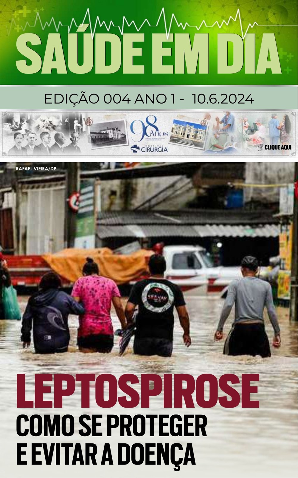 Capa da edição 4 da Revista Saúde em Dia