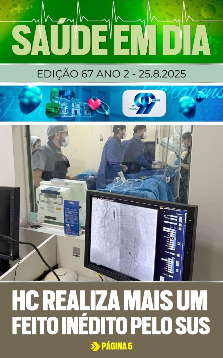 Capa da edição 67 da Revista Saúde em Dia