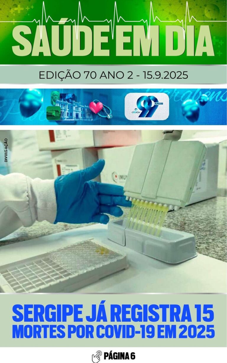 Capa da edição 70 da Revista Saúde em Dia