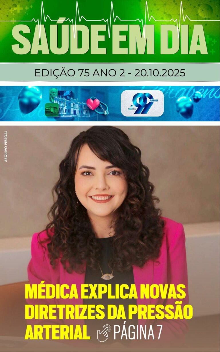 Capa da edição 75 da Revista Saúde em Dia