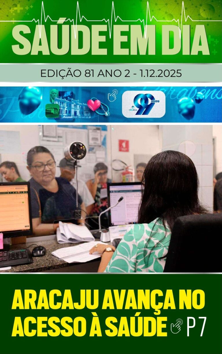 Capa da edição 81 da Revista Saúde em Dia