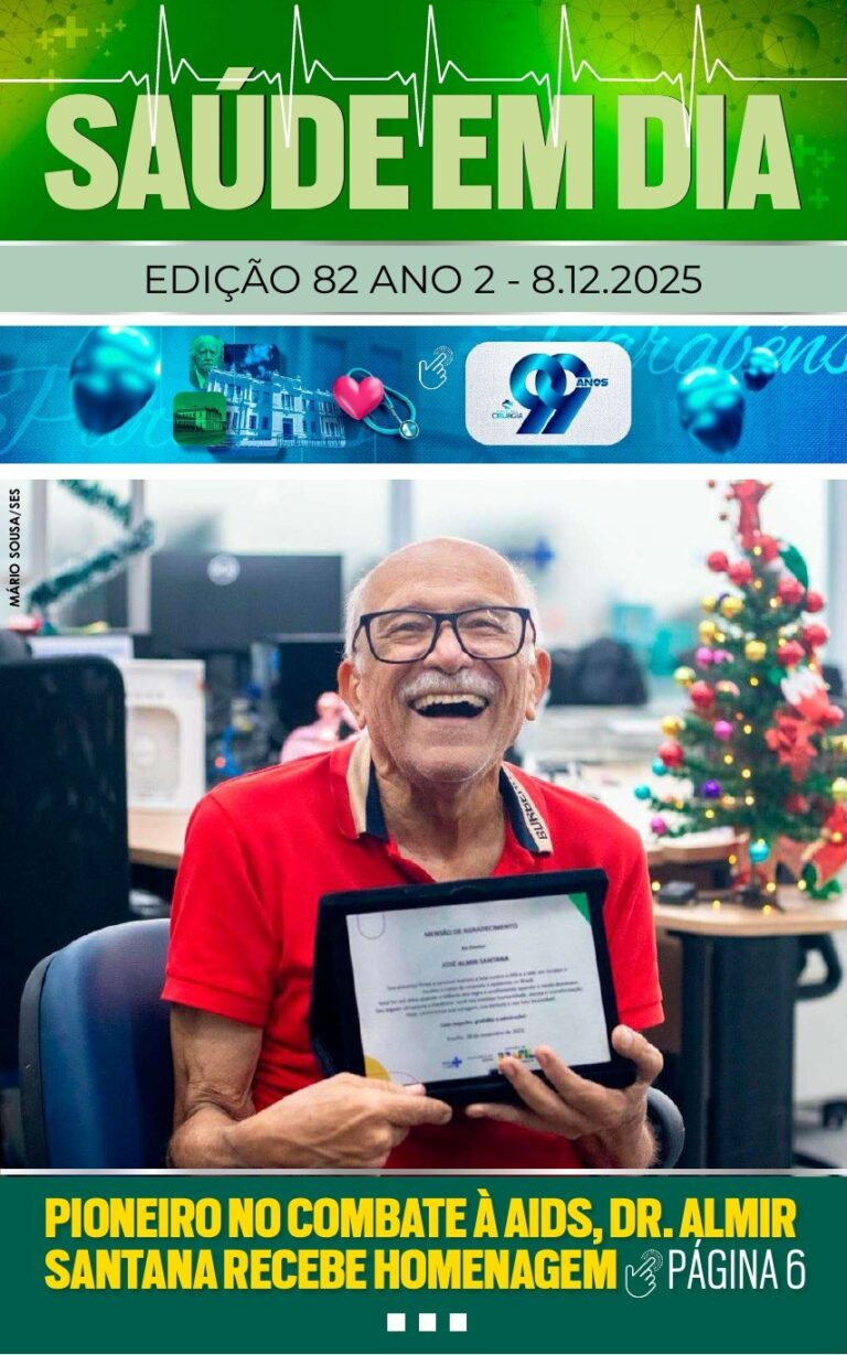 Capa da edição 82 da Revista Saúde em Dia