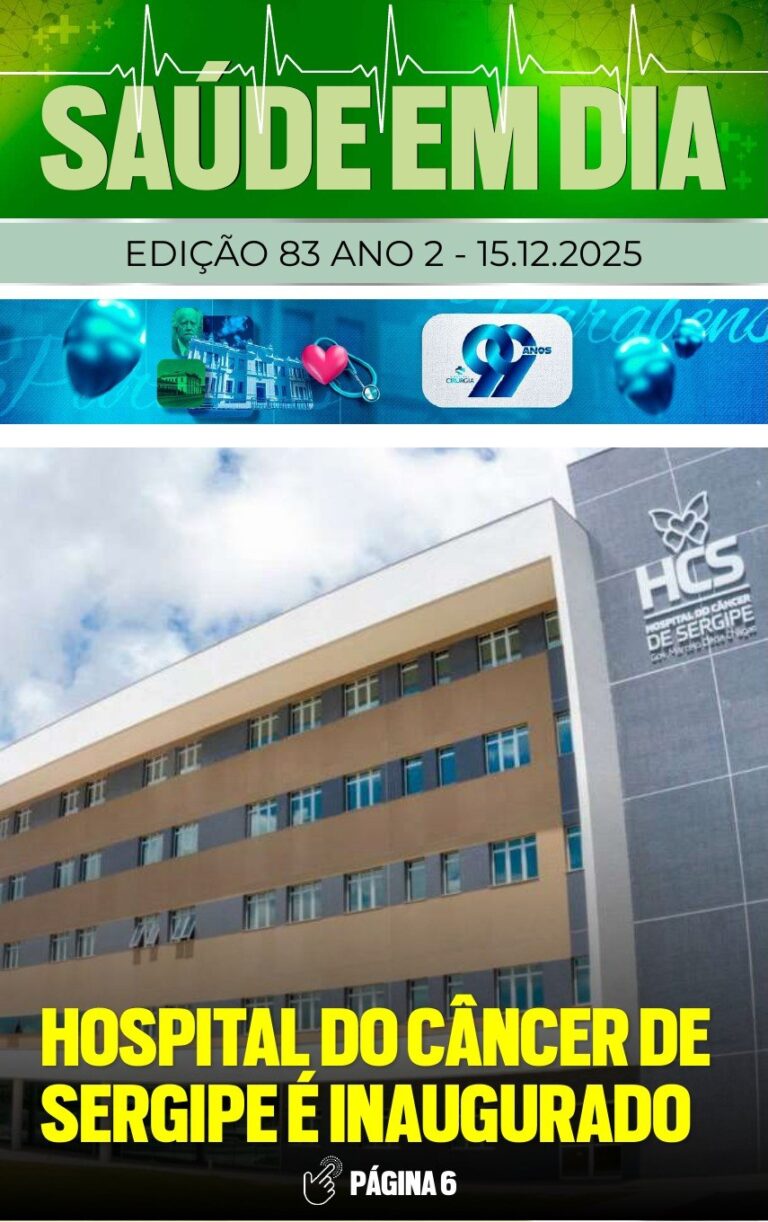 Capa da edição 83 da Revista Saúde em Dia