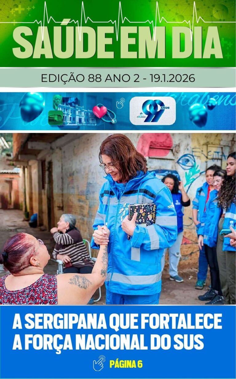Capa da edição 88 da Revista Saúde em Dia
