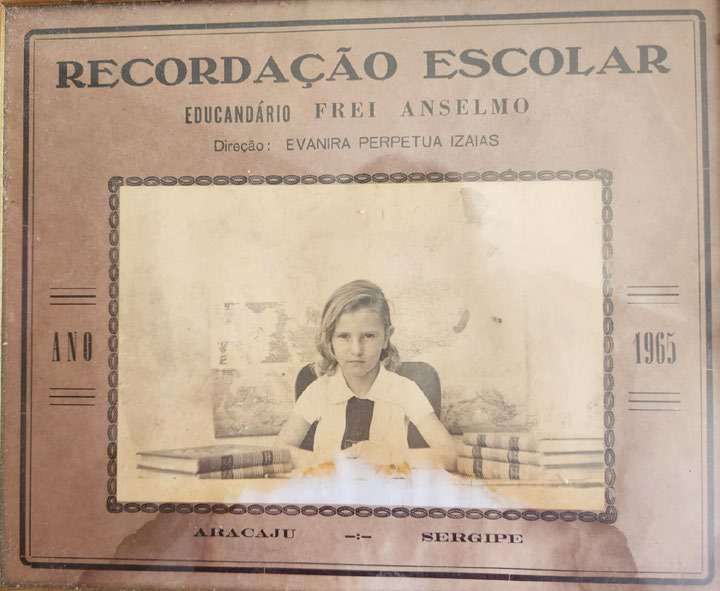 Registro da sua passagem pelo Educandário Frei Anselmo