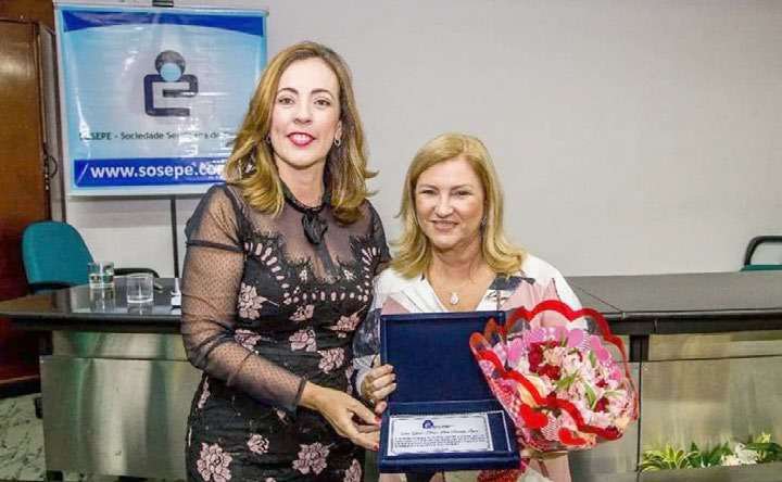 Final de sua gestão como Presidente da Sosepe e posse da nova e atual presidente, Dra Ana Jovina