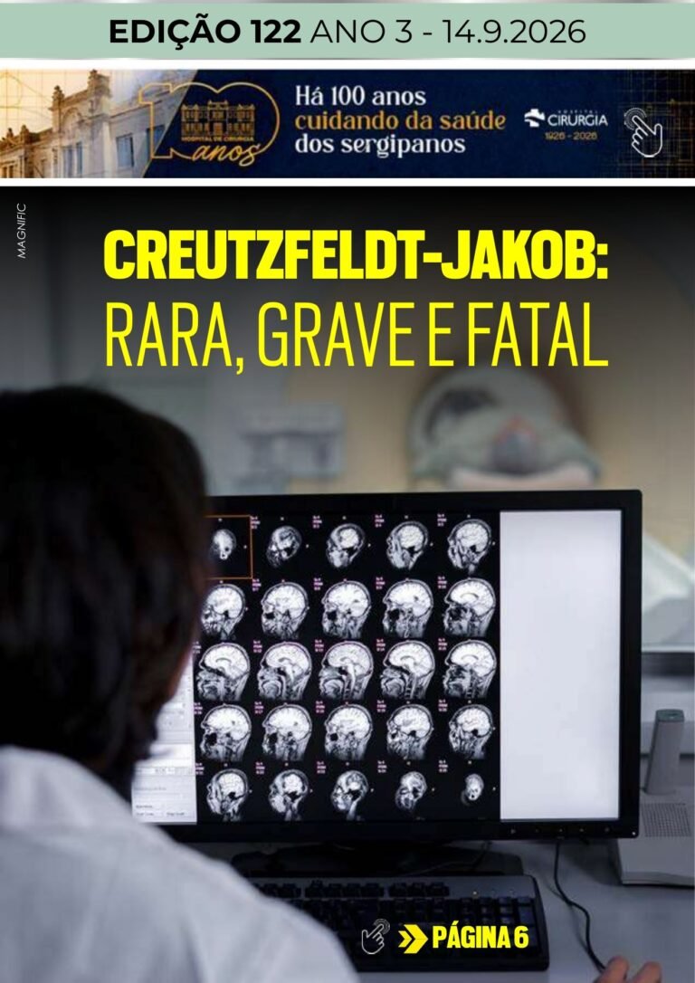 Capa da edição 122 da Revista Saúde em Dia