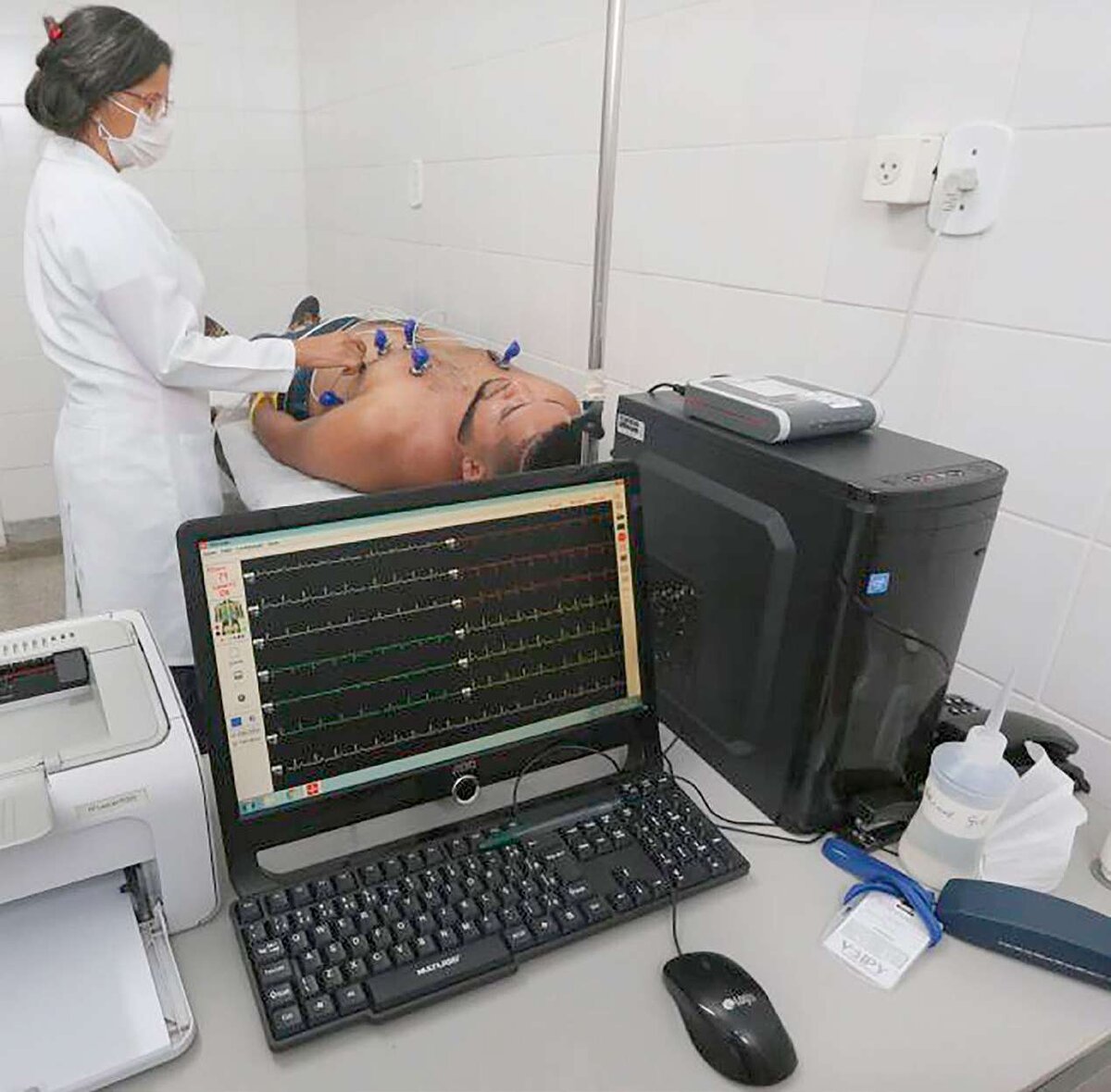 Eletrocardiograma no Cemar