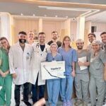 Equipe do Hospital de Cirurgia responsável pelo implante do Impella
