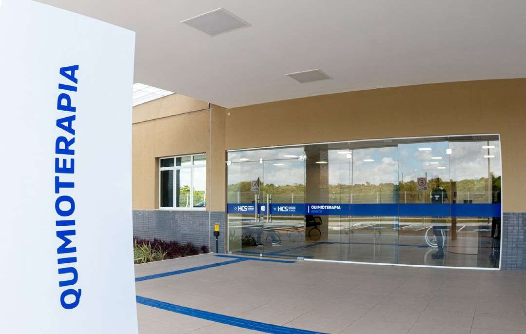 Recepção do setor de quimioterapia do Hospital do Câncer de Sergipe