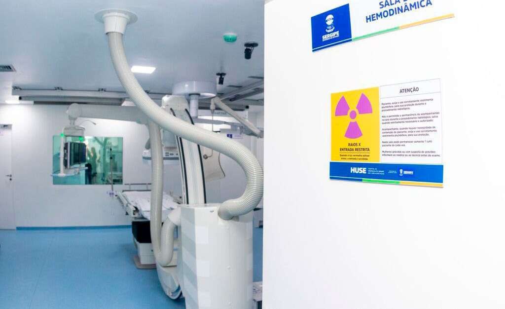 Sala do Centro de Hemodinâmica Dr. José Augusto Soares Barreto