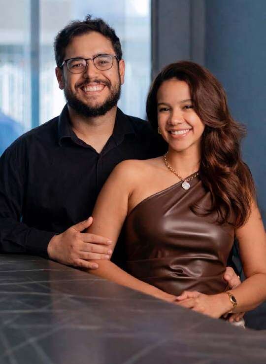 Dr. Alberto Rabelo e Dra. Lorena Vasconcelos, da Innove Dental Concept