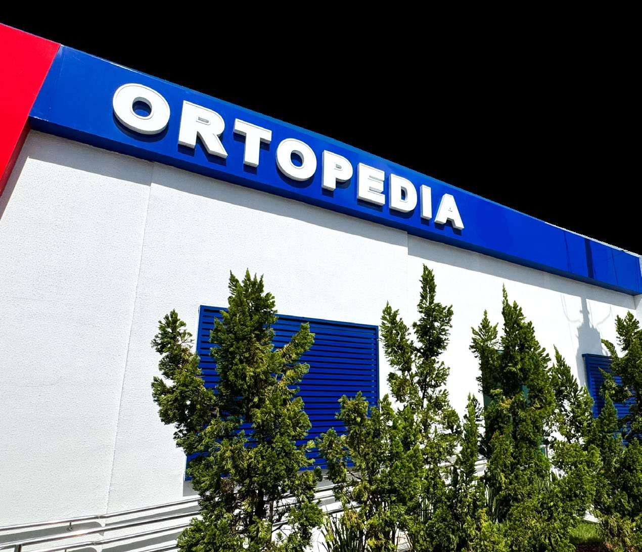 Fachada do novo espaço de Ortopedia do Ipesaúde