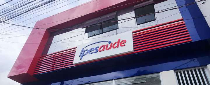 Fachada da nova sede do Ipesaúde em Itabaiana