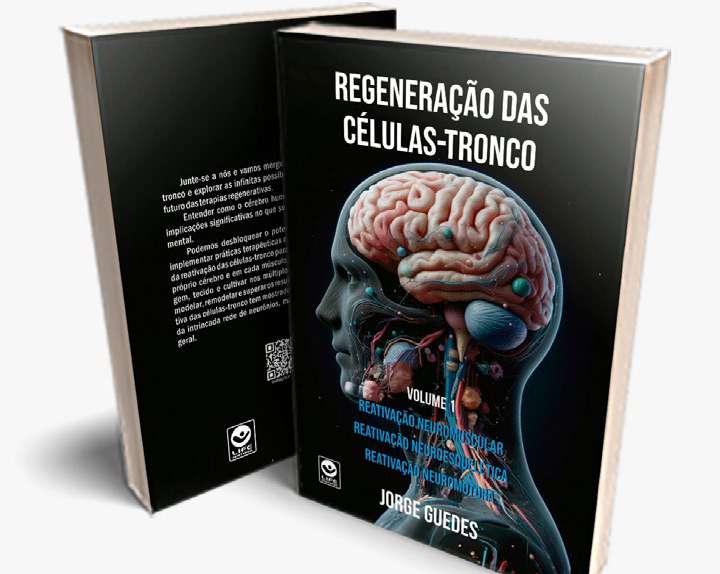 Capa do livro Regeneração das células-tronco, de Jorge Guedes