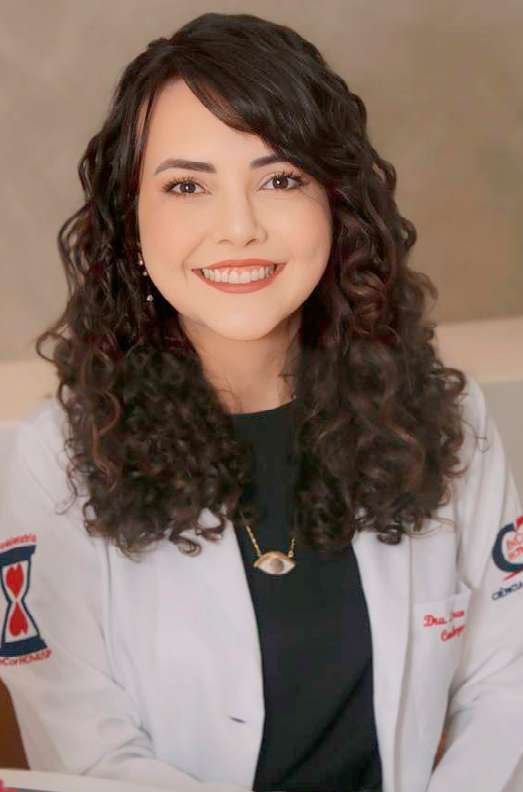 Retrato da cardiogeriatra Loren Andrade