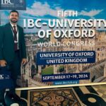 Dr. Marcelo Protásio no 5º Congresso Mundial do IBC, em Oxford