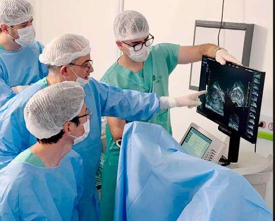 Biópsia de próstata guiada por micro-ultrassom