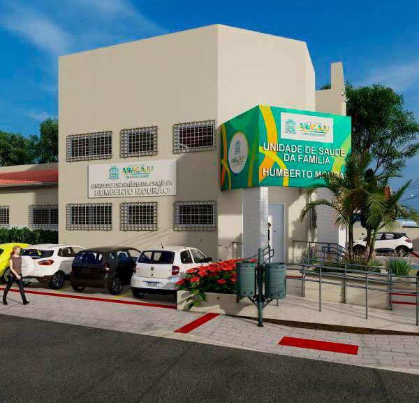 Prédio de nova Unidade de Saúde da Família em Aracaju