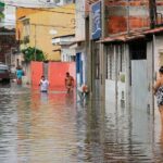Rua alagada