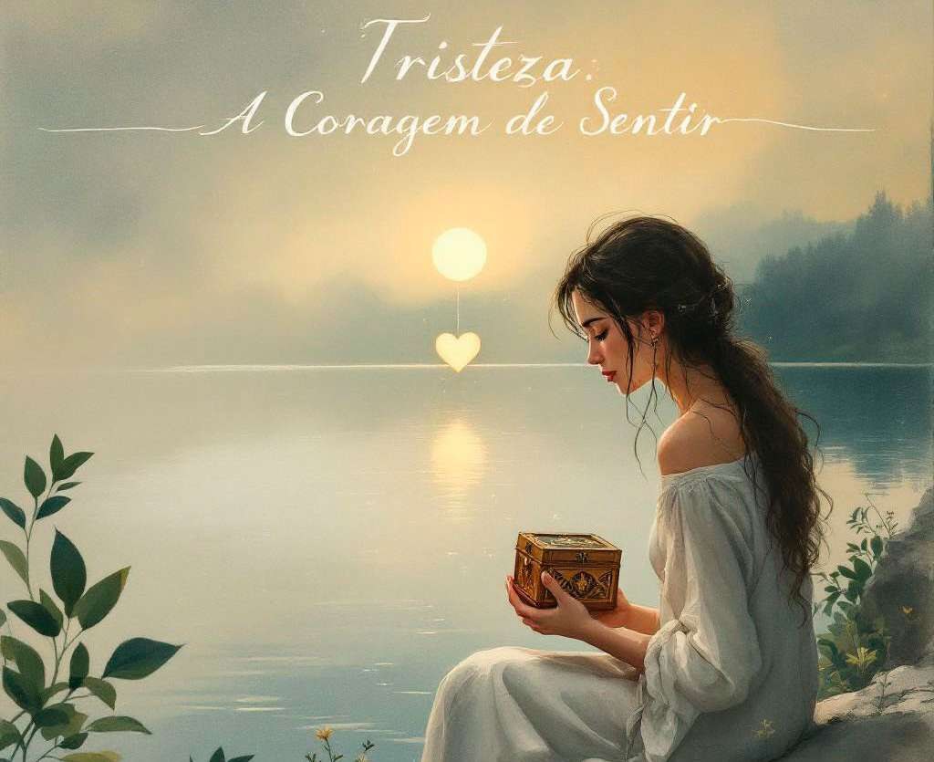Ilustração Tristeza: a coragem de sentir